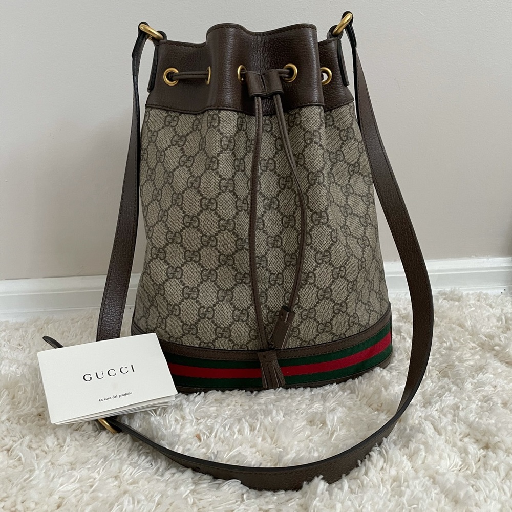 GUCCI large ophidia bucket bag
